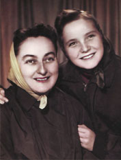 Sasha and her mother